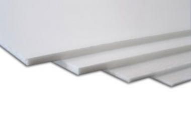Natural foam board 70x100 cm white