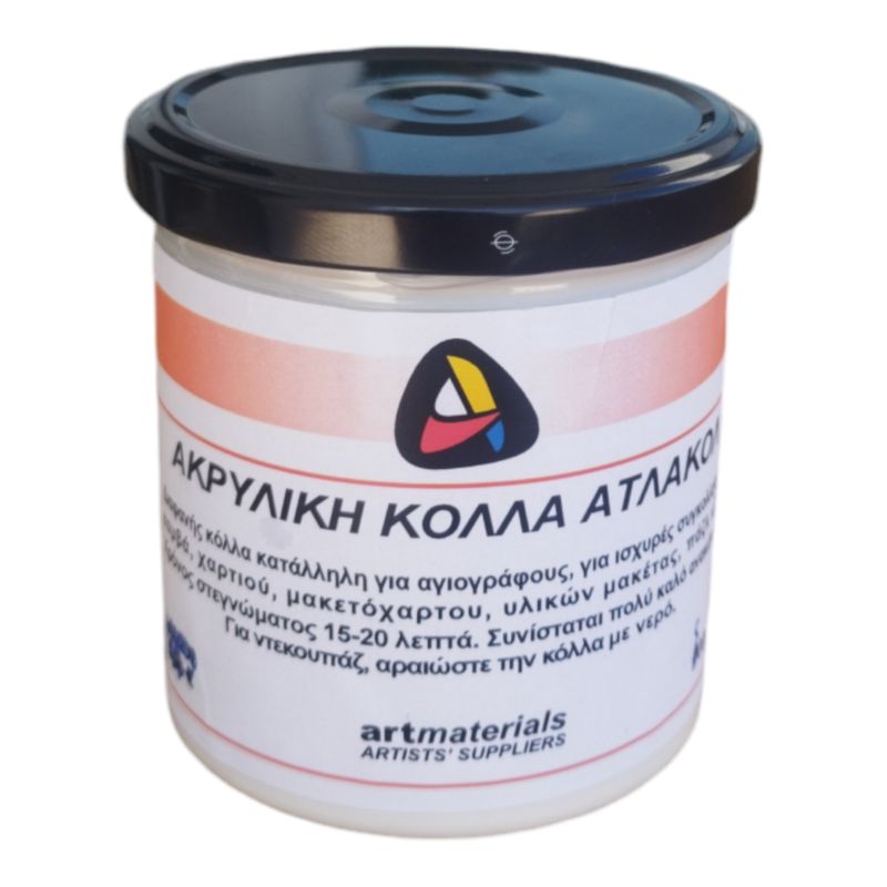 Acrylic water adhesive crystal clear