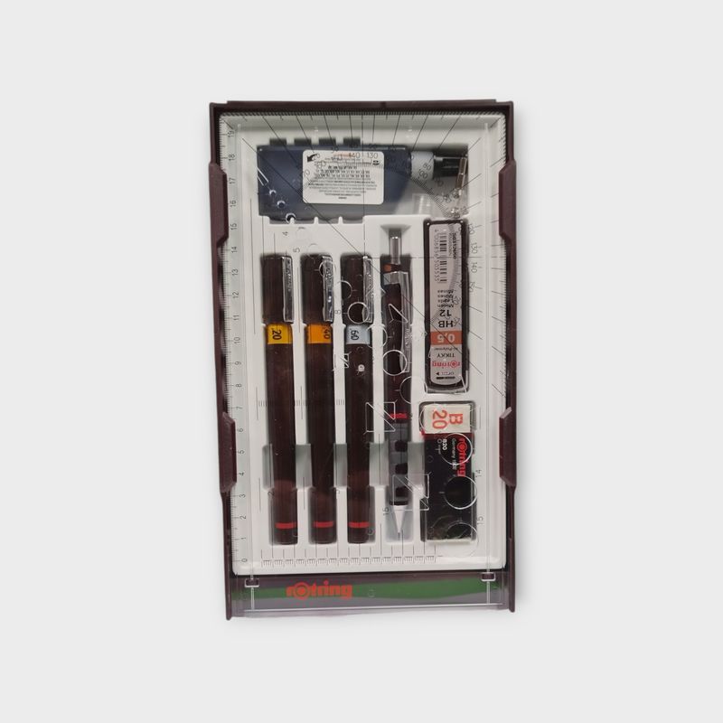 ROTRING ISOGRAPH COLLEGE SET (0.20-0.40-0.60)
