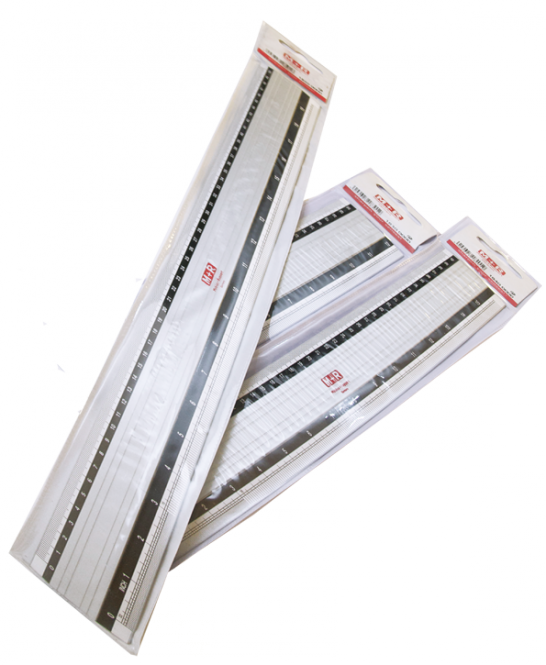M+R ALUMINUM RULERS