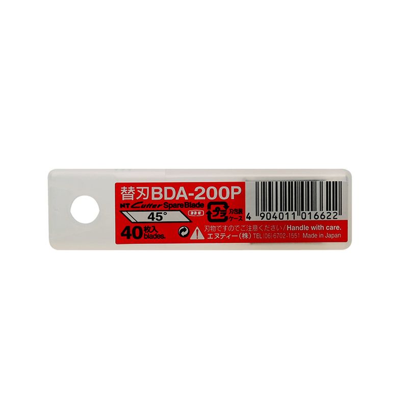 NT Cutter BDA-200P Spare blades for circular cutting (0.38mm) 40pcs