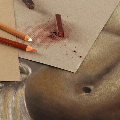 Canson Mi-Teintes Art Paper 160gsm A4 for Pastel Charcoal Drawing