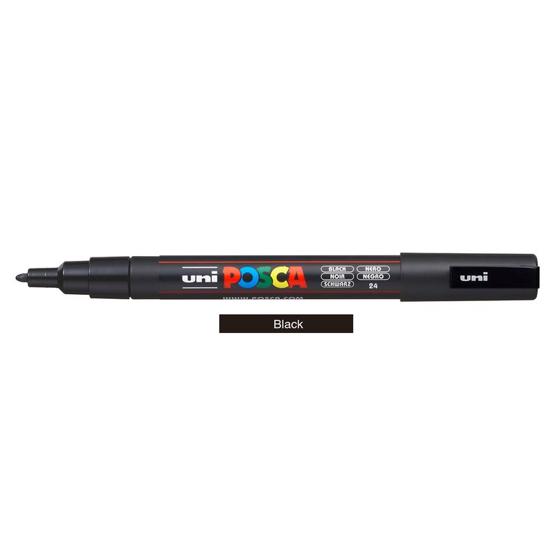 Uni Posca PC-3M Acrylic markers 0,9-1,3mm