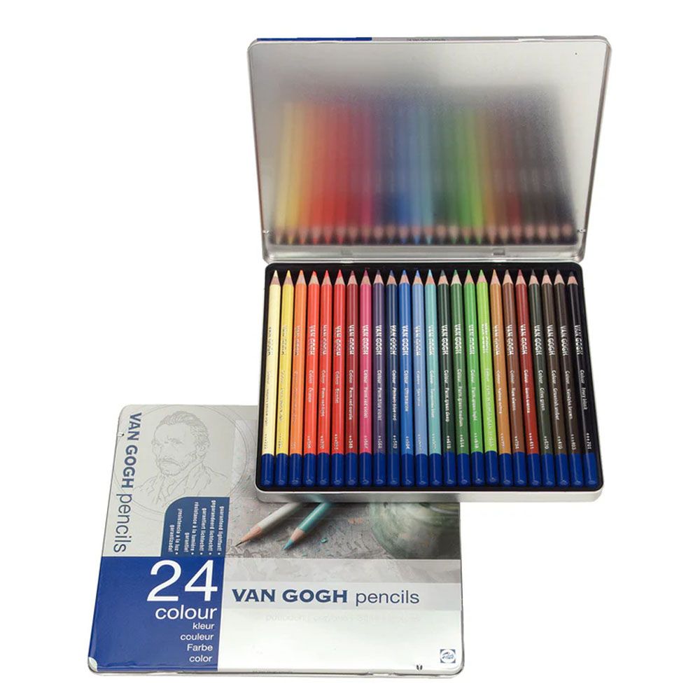 Van Gogh Pencils Colour set 24pcs tin case