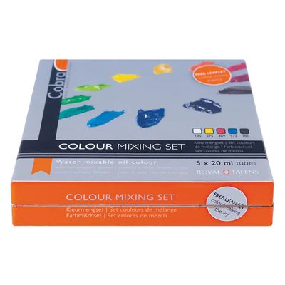 Cobra Colour Mixing Oil Paint Set 5x20ml