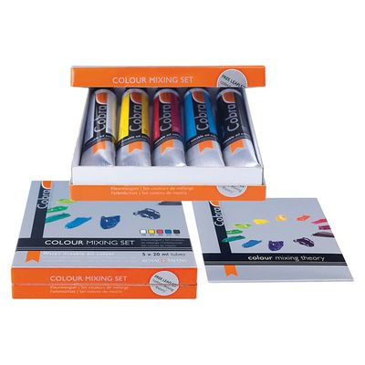 Cobra Colour Mixing Oil Paint Set 5x20ml