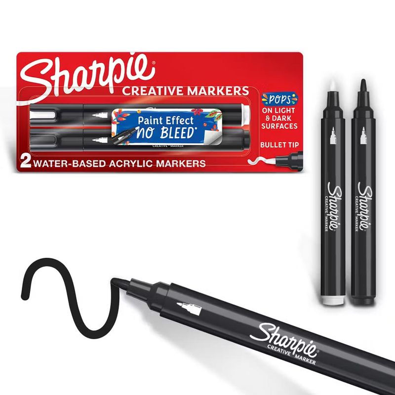 Sharpie Creative Acrylic Markers set 2 pcs