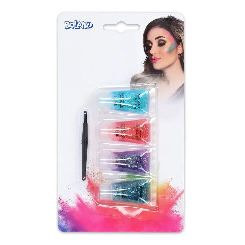 Boland Make-up kit Glitter gel
