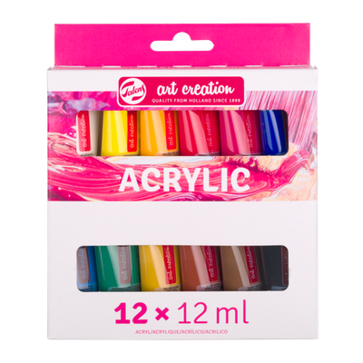 Talens Art Creation Acrylic set 12 x 12 ml Talens Art Creation Acrylic set 12 x 12 ml