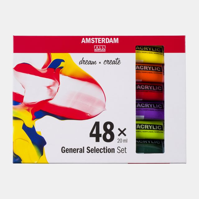 Amsterdam Acrylics Standard set 48 x 20ml