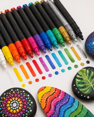 Acrylic Markers for Art Painting and Creative Design