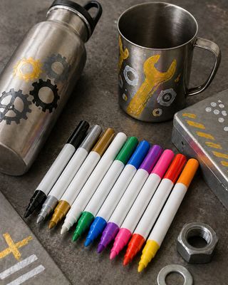 Metal Markers for Durable and Precise Use