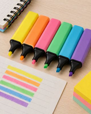 Highlighters for Study Organization