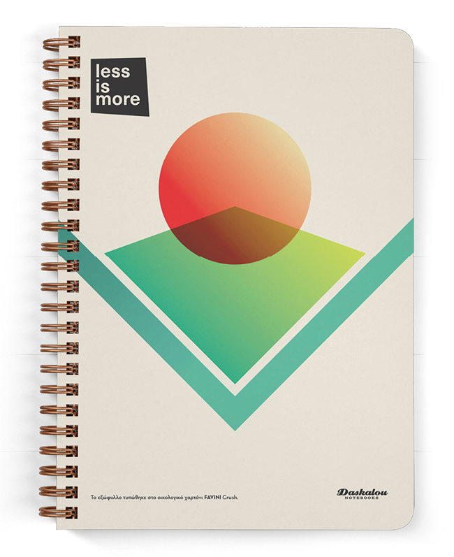 Stream A4 spiral notebook thematic high quality