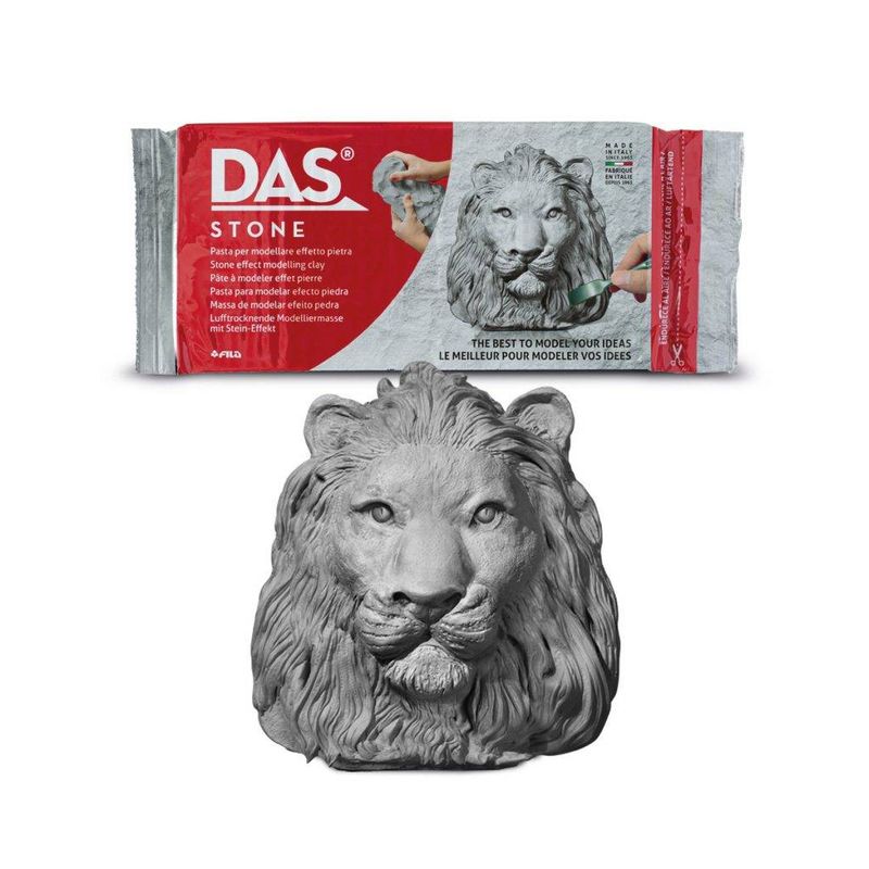DAS Stone air dry clay 1kg with stone effect