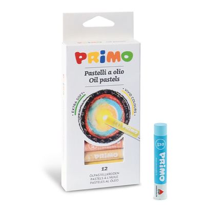 Primo oil pastels 12 colors for Drawing oil pastel for children
