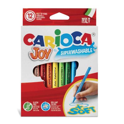 Carioca Joy Fine Markers 12 or 24 pcs for drawing