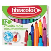Fibracolor Colorito markers 6mm broad tip