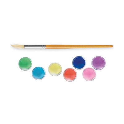 Carioca watercolors 12 colors with brush set