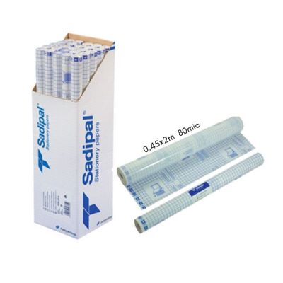 Sadipal transparent adhesive book cover 80mic