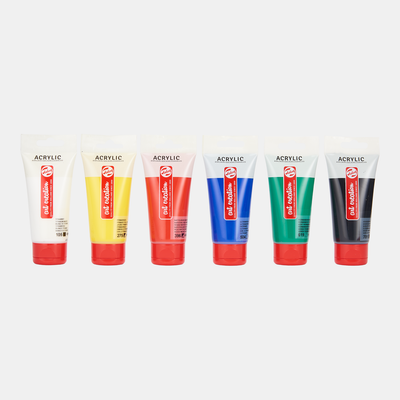 Talens Art Creation Acrylic Paint Set 6 x 75ml Primary colors