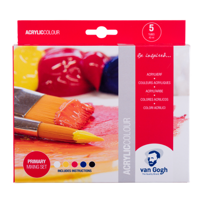 Van Gogh Acrylic colour primary set 5 x 40 ml