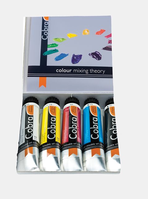 Cobra Artist Water Mixable Oil Paint Set 5x20ml