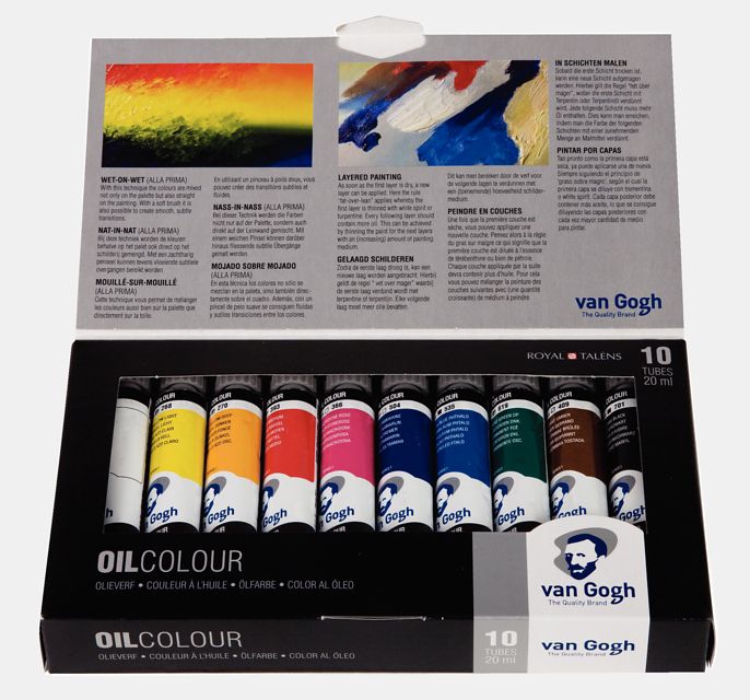 Van Gogh Oil Paint Set 10x20ml