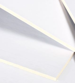 White Mount Board 50 x 70 cm Rigid for Models and Constructions