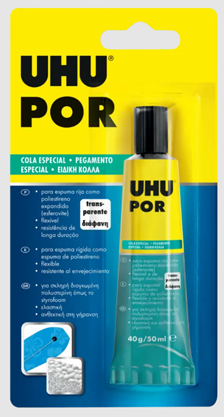 UHU POR 50ml Adhesive for Styrofoam