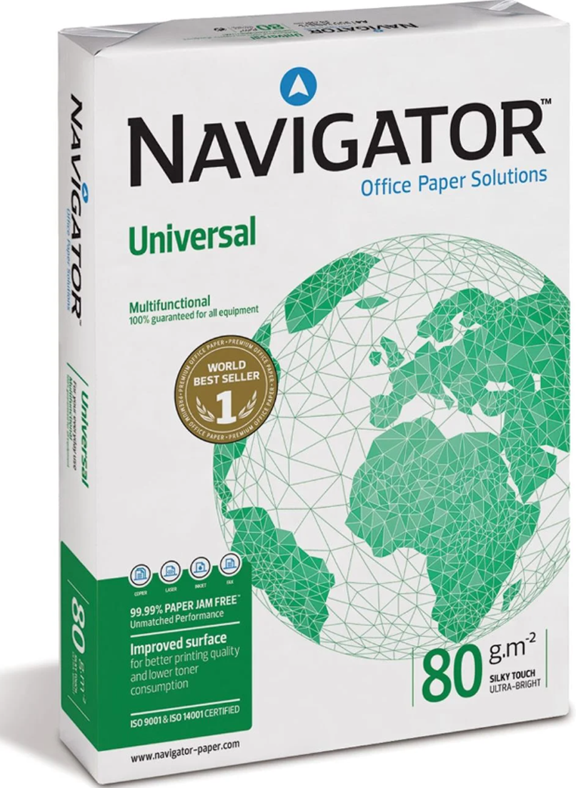 Navigator A4 paper 80gsm 500 sheets for high quality printing
