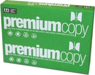 Premium Copy A4 paper 80gsm 500 sheets for clean printing