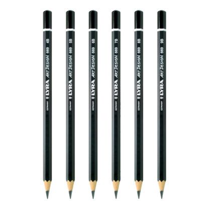 Lyra Rembrandt Art Design Graphite Pencils 6H–9B for Sketching and Shading