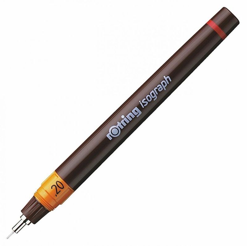 Rotring Isograph 0.20mm Technical Drawing Pen Rotring Isograph 0.20mm Technical Drawing Pen