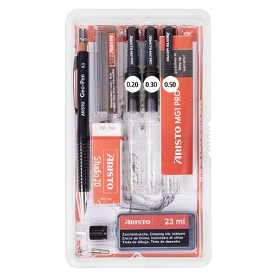 Aristo MG1 PRO Technical Pen Set 0.20 0.30 0.50