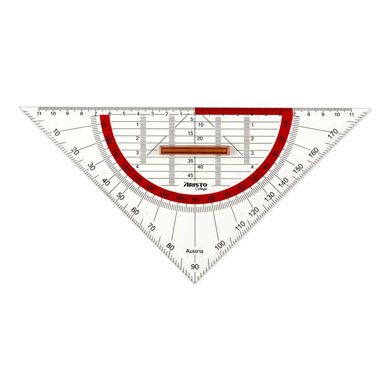 ARISTO 23008 Geodetic Triangle 25cm for Technical Drawing