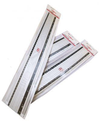 M+R Aluminum Rulers for Cutting and Model Making
