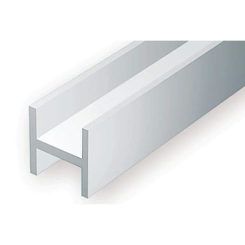 Evergreen H Beams Styrene 281 1.5mm 35cm Pack of 4