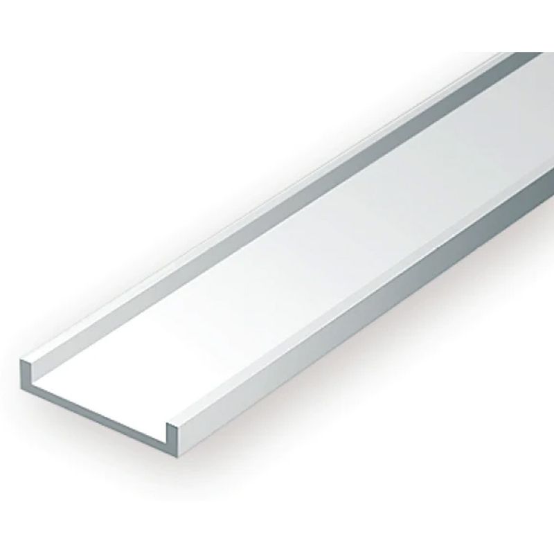 Evergreen Styrene Channel Strips 264 3.2mm x 35cm 4 pcs