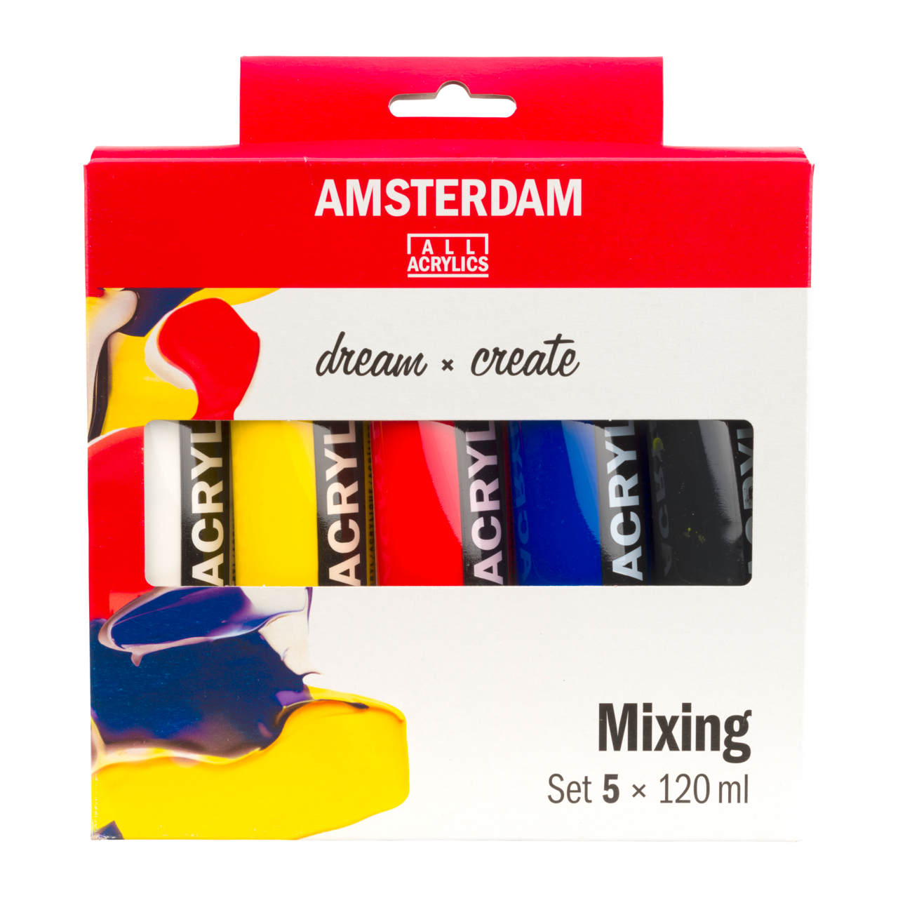 Amsterdam Acrylic Paint Mixing Set 5 x 120ml