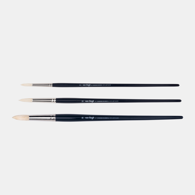 Van Gogh 211 oil/acrylic Brush with chungking hog bristle