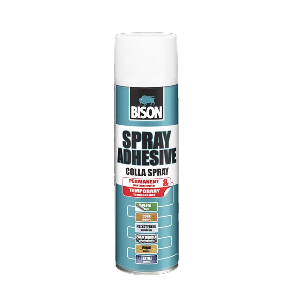 Bison Spray Adhesive 500ml for large surface bonding