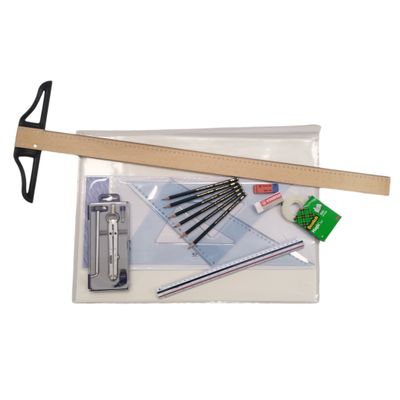 Engineering Drawing Materials Set for Technical Drafting