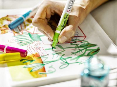 Talens Ecoline Brush Pen Watercolor Markers with Brush Tip