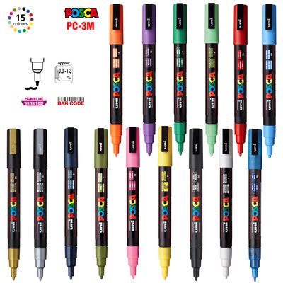 Uni Posca PC-3M acrylic marker 0.9-1.3mm