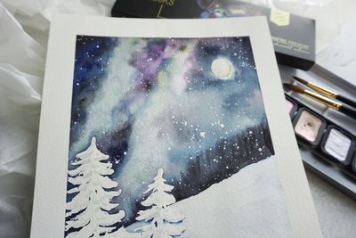 Talens Water Colour Opaque set 12+1 colours