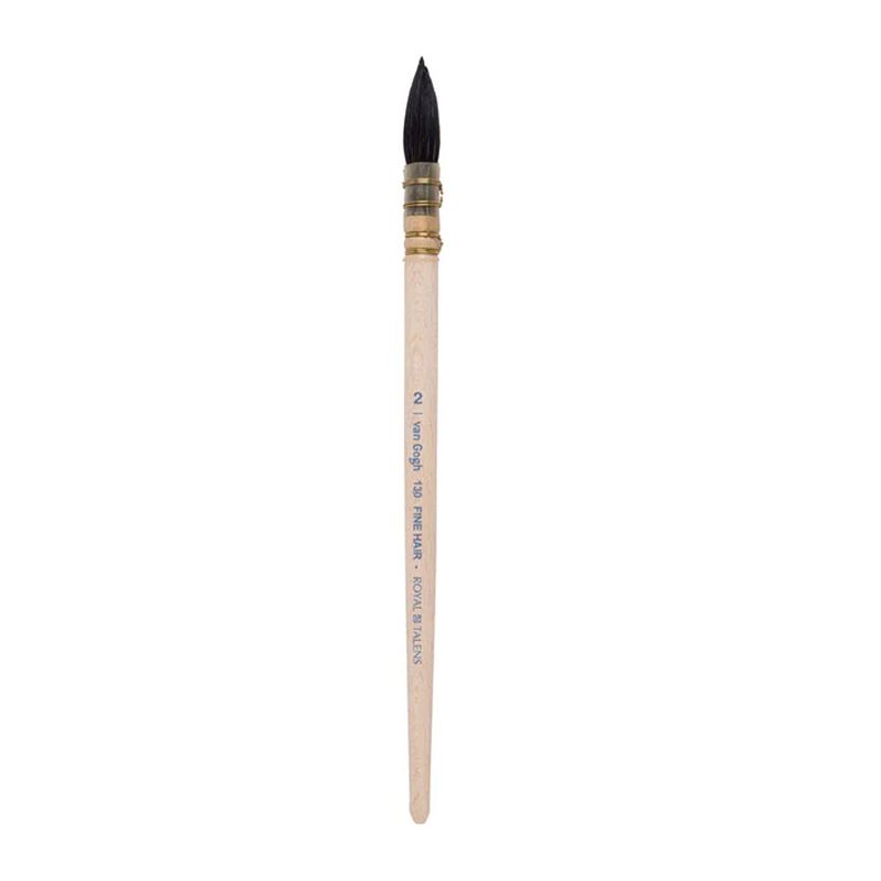 Van Gogh 130 Watercolour brushes with natural goat hair