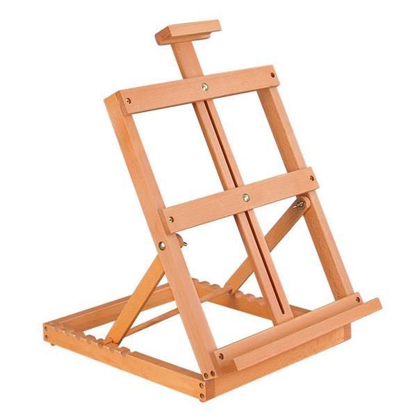 Tabletop Painting Easel H48x33x35cm