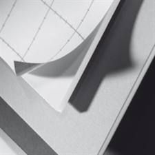 Adhesive Foam Board 100 x 140 cm White for Models and Mounting