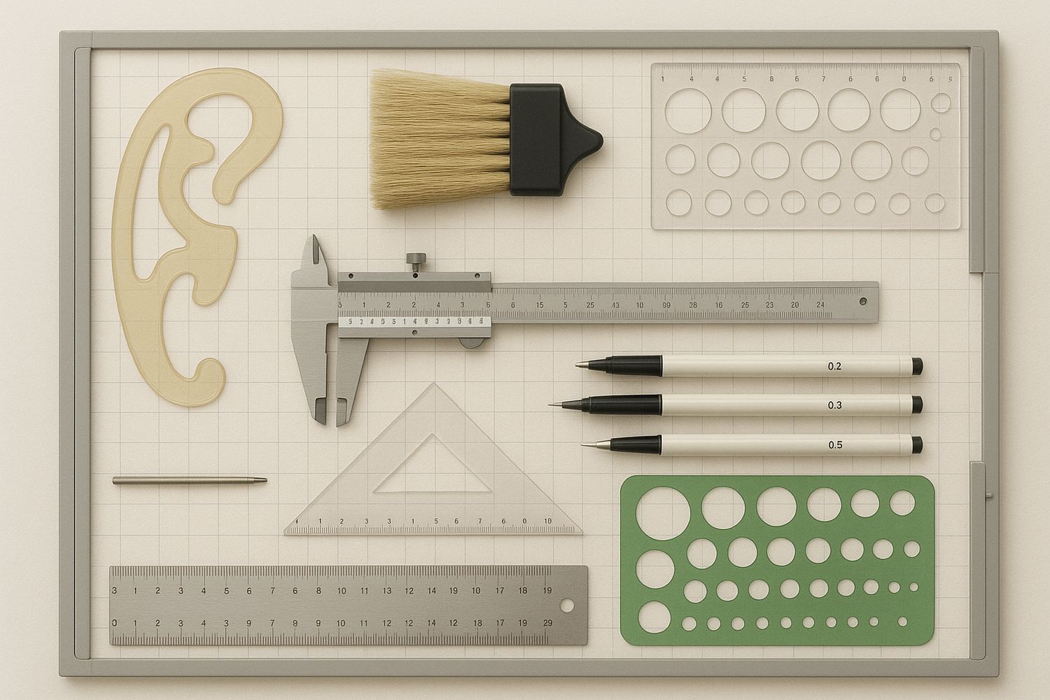 Custom Drawing Materials Package for Students &amp; Professionals